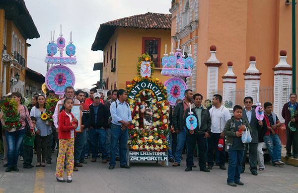Agradecen participación de Antorcha en fiesta patronal