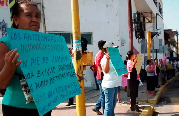 Alcalde de Huimanguillo debe atender las demandas de su pueblo: Antorcha