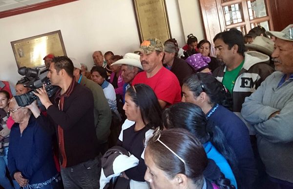 Exigen inclusión a programas a tres instancias gubernamentales