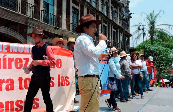 Desplegado: Ante la falta de diálogo y solución a demandas, antorchistas morelenses instalamos un plantón en SEDAGRO