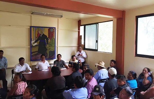 Antorchistas de Copanatoyac esperan respuesta favorable a peticiones