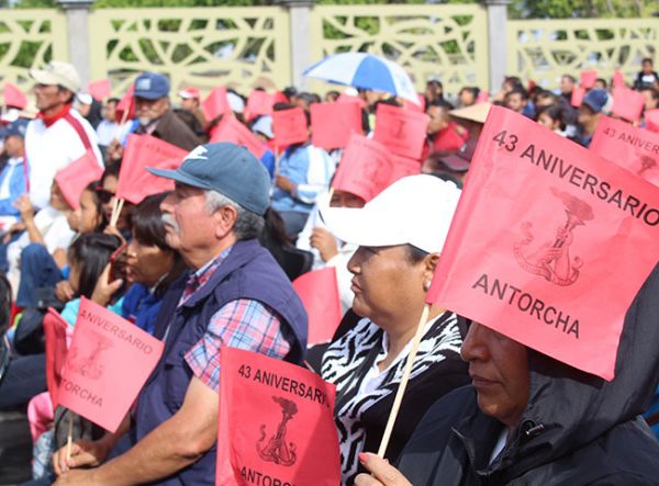 10 mil antorchistas de Balcones se alistan para aniversario
