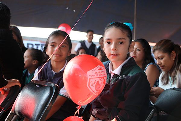  Inauguran hoy Centro Escolar Maestro Aquiles Córdova Morán 