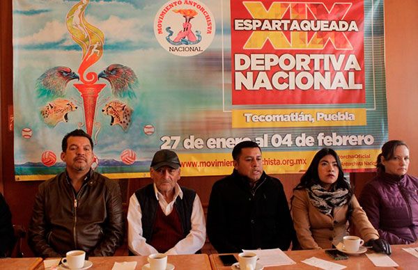 A través del deporte, Antorcha busca cambiar el espíritu del pueblo mexicano: Alberto Flores Mendoza