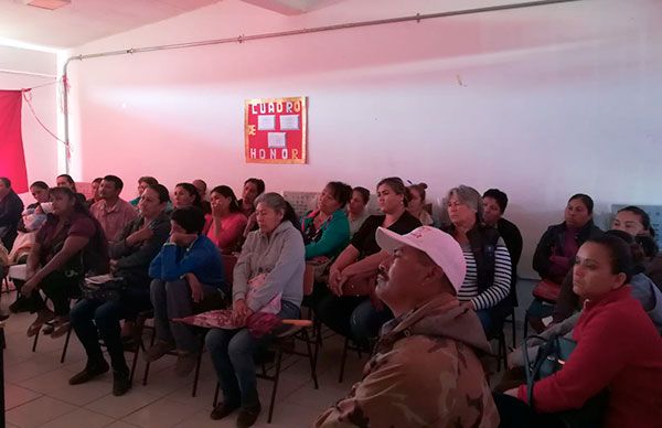   Plenistas de Charay y San Blas trabajan por el 1x1x1