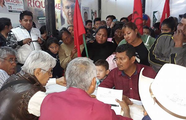 Se registra antorchista como precandidato del PRI a la alcaldía de Viesca