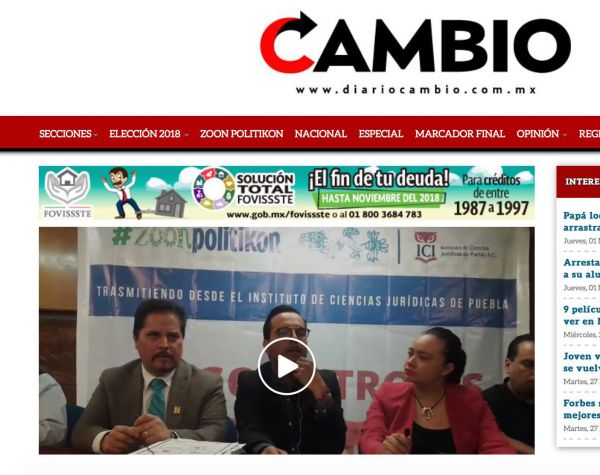  Diario Cambio: la aburrida campaña contra Antorcha
