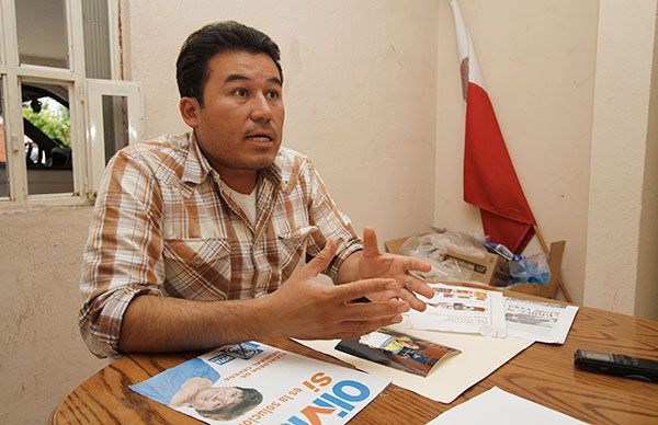 Juan Salas Aguirre no quiere apoyar a los campesinos 