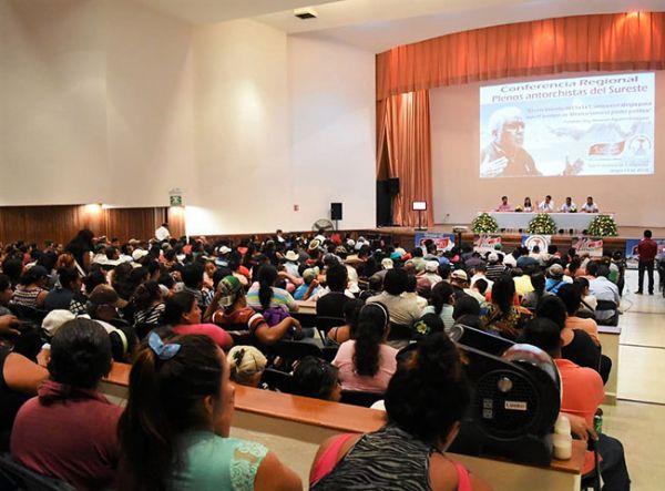 Reafirman en el Sureste del país compromiso con el antorchismo