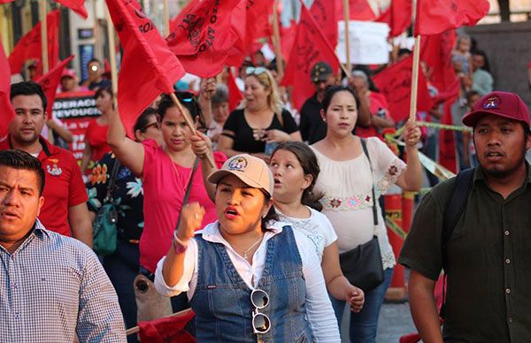 Exige en Sonora respeto a derechos de profesores