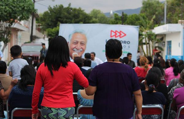 El progreso está enfrente... 