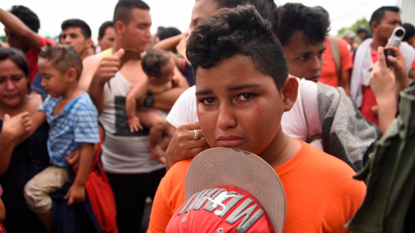 Los migrantes centroamericanos huyen de la delincuencia y la pobreza extrema