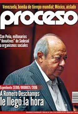 La divisa de la Revista Proceso: Ataca y estigmatiza, que algo quedará
