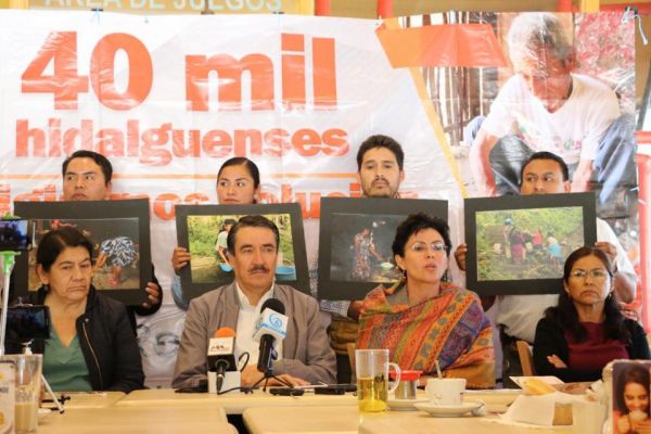 Lucha de Hidalgo escala a nivel nacional: Homero Aguirre