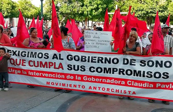  Antorchistas anuncian difusión de denuncia para el martes 26