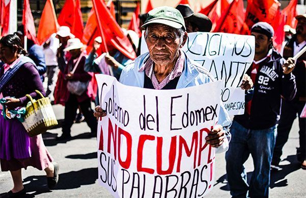 Olvida gobierno del Edomex a 100 mil campesinos 