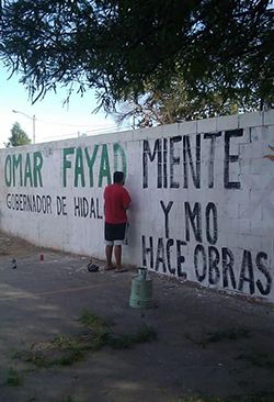 Hidalgo: un gobierno represor y un pueblo valeroso
