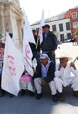 ¿Por qué no atienden el plantón antorchista en Hidalgo?