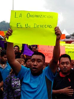 ¡Antorcha exige respeto! ¡No somos intermediarios, miente Presidente!