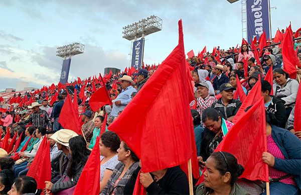Antorcha, peligro para Morena