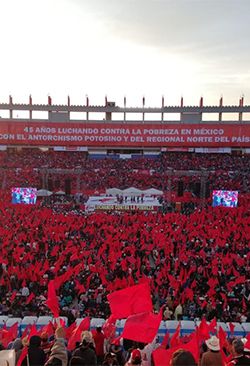¿Molestos por los eventos masivos de aniversario de Antorcha?