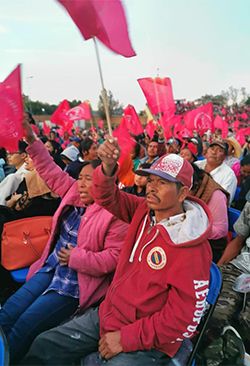 Es necesaria la unificación del proletariado, trabajo de Antorcha