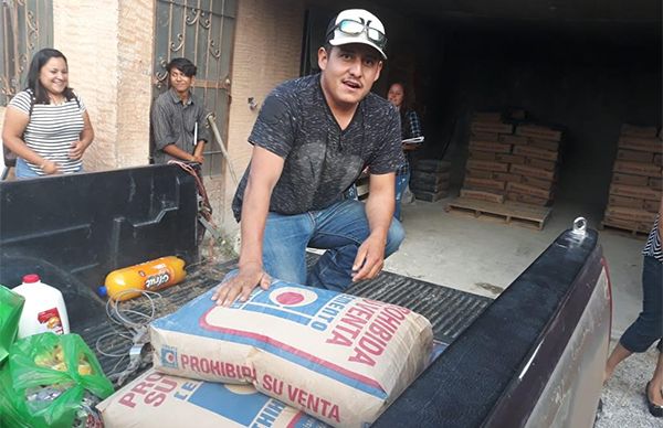 Obtienen en Jiménez 370 toneladas de cemento para autoconstrucción