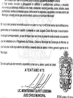 León Enrique Bolaño, mal alcalde de Cadereyta 