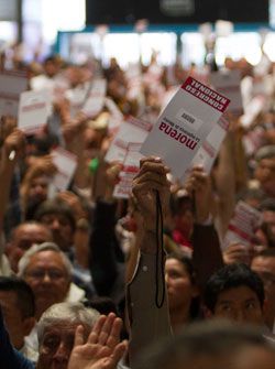 Morena; el partido que hizo ganar a AMLO en crisis
