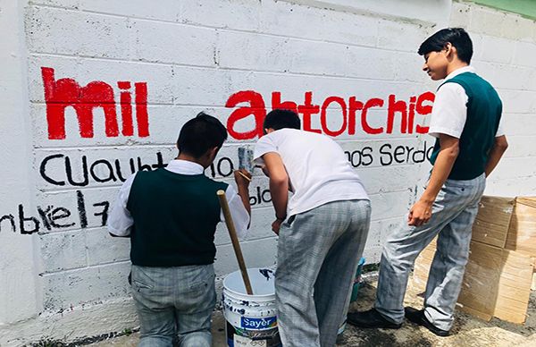 Continúa la difusión del 45 Aniversario de Antorcha