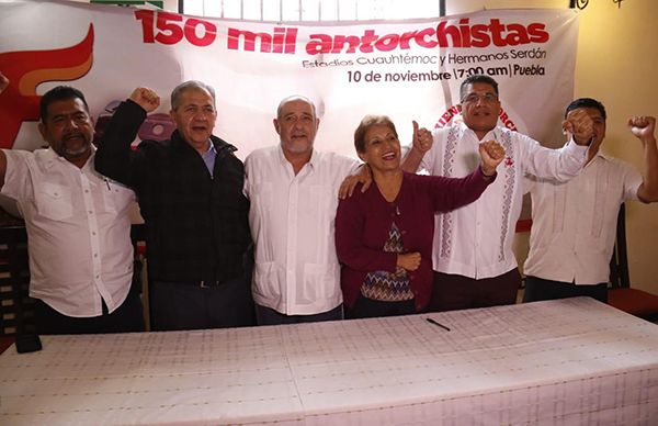 Irá Veracruz a 45 aniversario de Antorcha