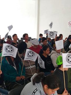 Seguiremos en pie de lucha 