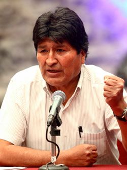 Bolivia y el vaso