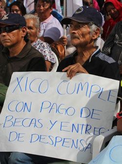 Cinco días de plantón en Cd. Victoria, sin solución 