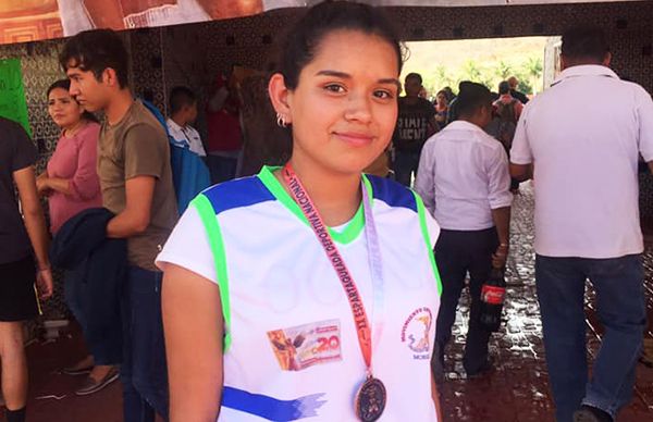 Gana atleta de Morelos tercer lugar en lanzamiento de disco  