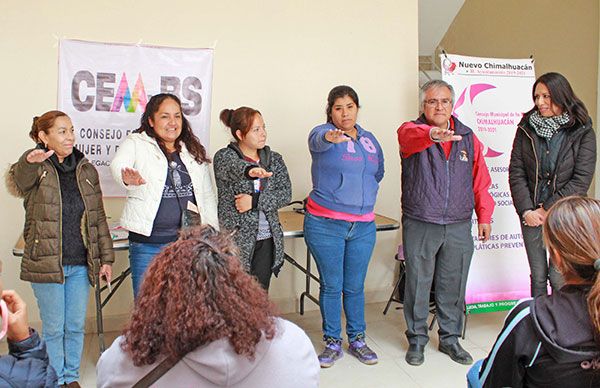 Chimalhuacán forma redes comunitarias de Apoyo a las Mujeres