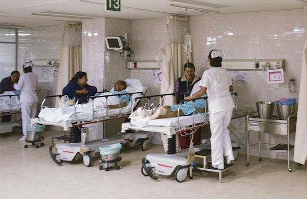 ¿Y el sistema de salud? Colapsado