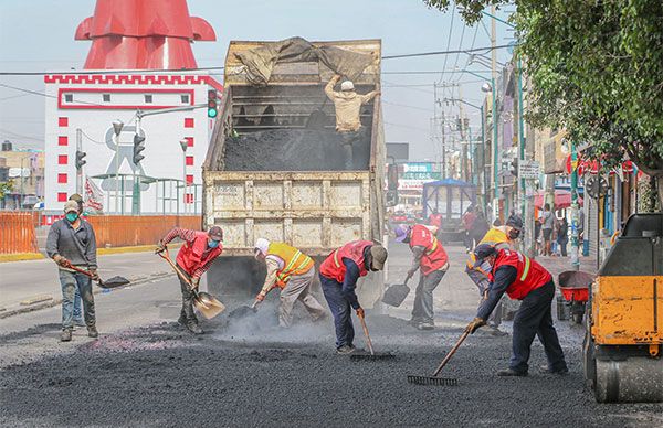 Refuerzan mantenimiento de vialidades