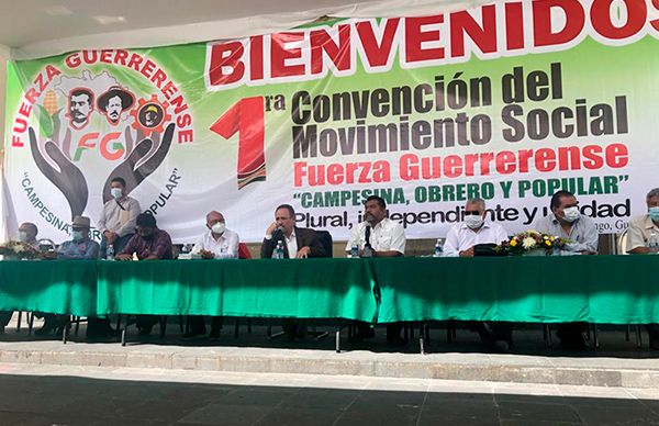 Se pronuncia Fuerza Guerrerense porque cese la persecución contra Antorcha 