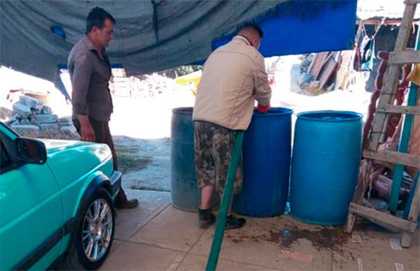 En Nicolás Romero, Antorcha gestiona agua potable para colonias populares