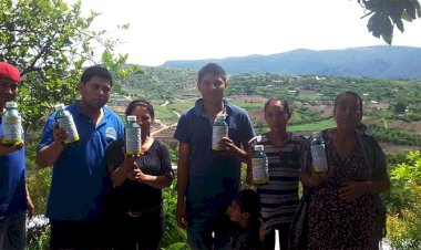 Reciben herbicidas pequeños productores de maíz de La Mohonera