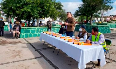 Ayuntamiento antorchista inicia nueva obra en Villa de Arriaga