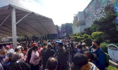 Antorchistas de Iztapalapa se manifiestan; exigen a la alcaldía solución de demandas