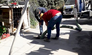 Gestionan desazolve de fosas sépticas en Los Reyes 