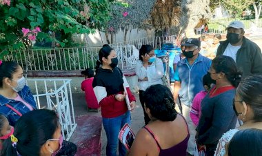 Buscan mejoras para colonos antorchistas de Tlapa de Comonfort