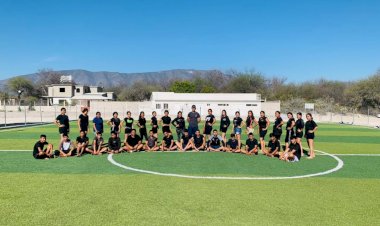Jóvenes del Altiplano se preparan para participar en la Espartaqueada 2022, Tamaulipas