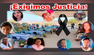 Familiares de los 9 fallecidos de Jaumave, claman justicia
