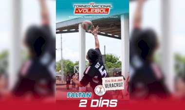 A dos días del XIV Torneo Nacional de Voleibol