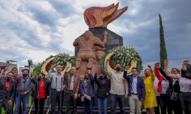 Conmemoran el 22 aniversario luctuoso de los mártires de Chimalhuacán