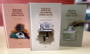Editorial Esténtor presenta nuevo libro de Aquiles Córdova;  “2022: los puntos sobre las íes”